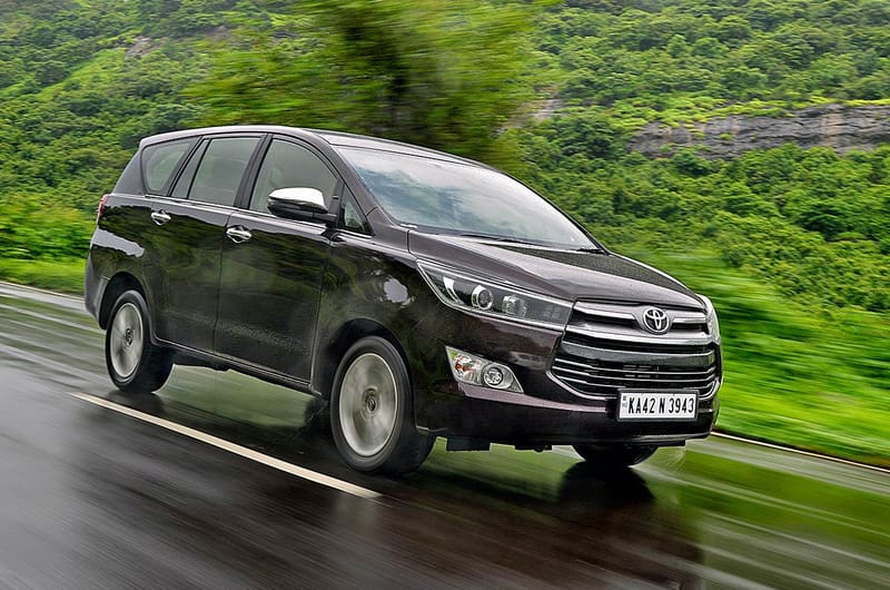 Toyota Innova Crysta - 8 seater cars in India