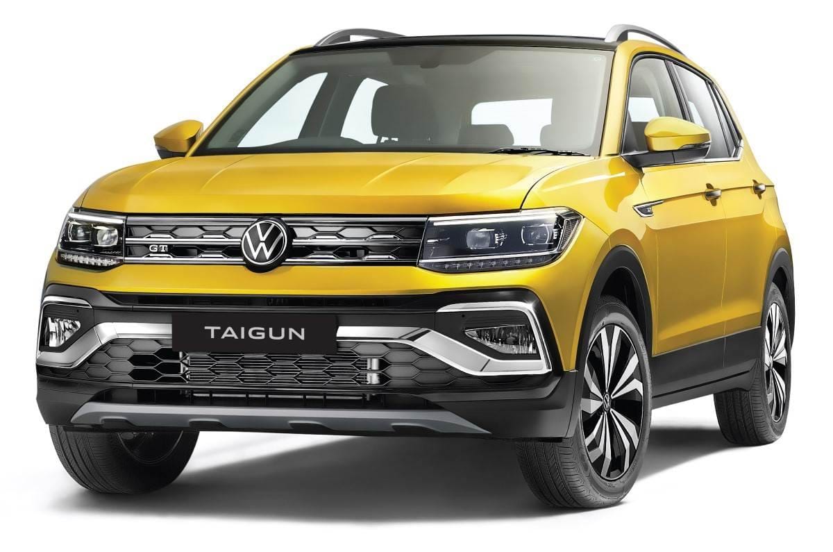 VW Taigun front