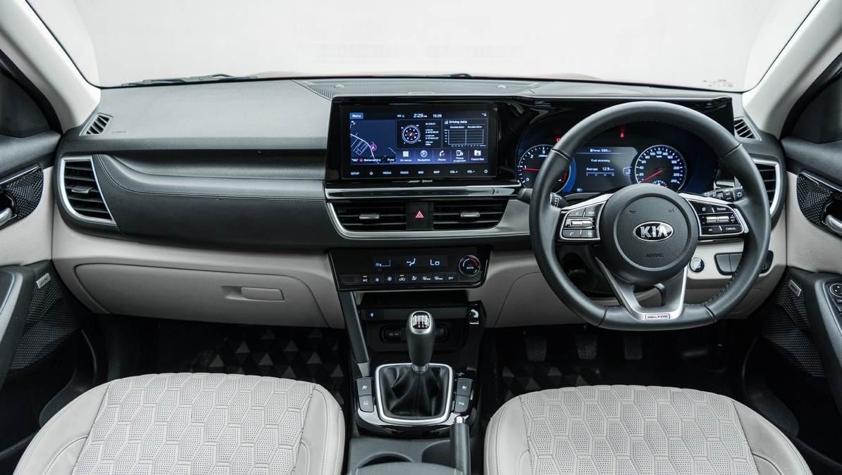 Kia Seltos Dashboard