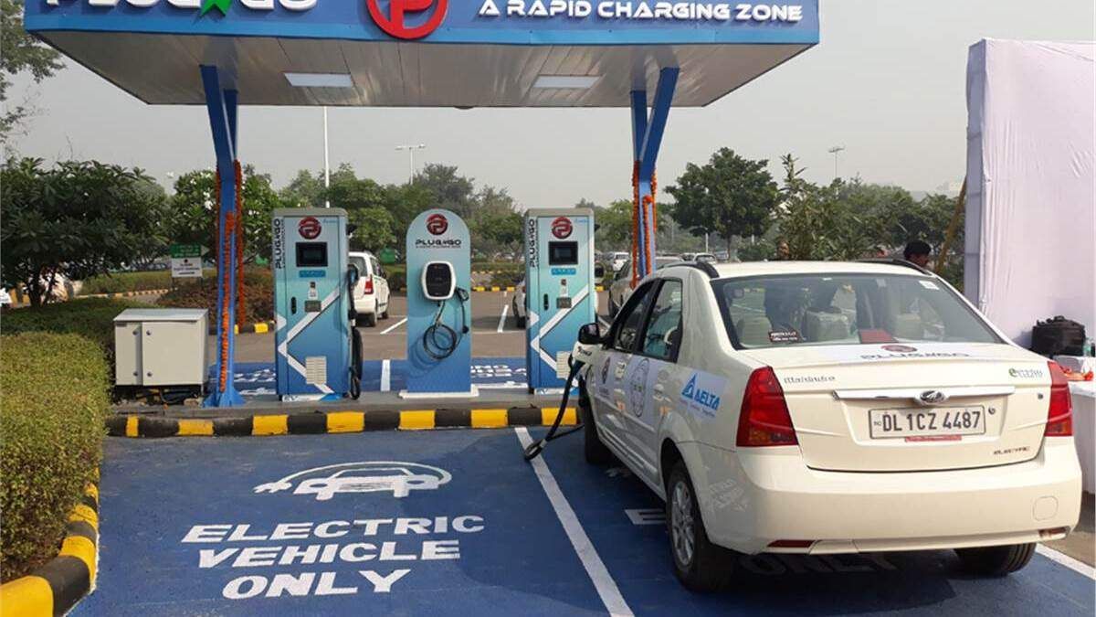 Bhel ev outlet charging station