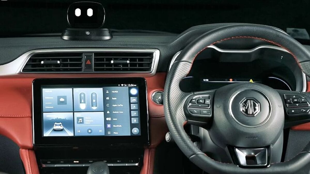 MG Astor interiors