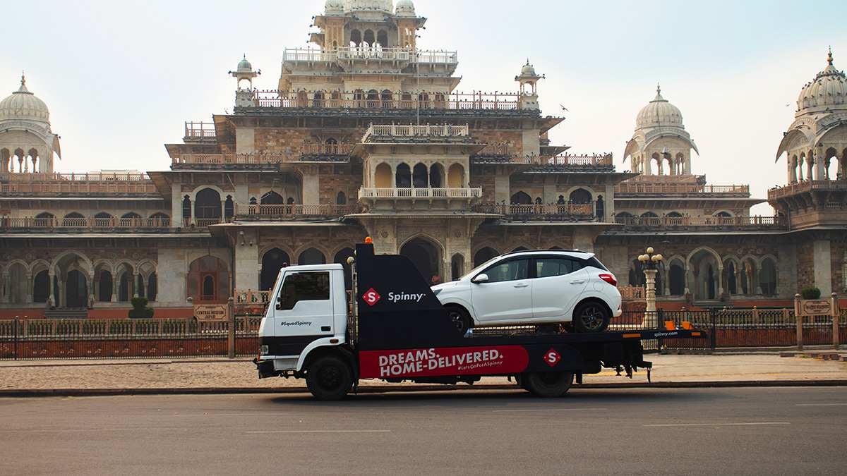Spinny truck in Jaipur