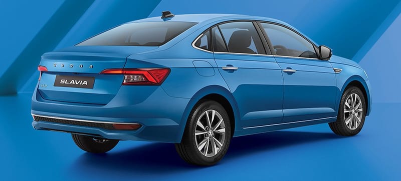 Skoda Slavia rear
