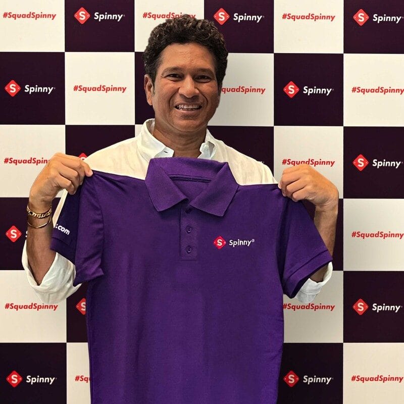 Sachin Tendulkar x Spinny