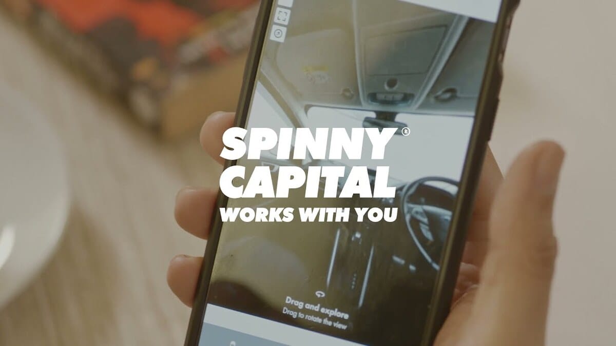 Spinny Capital used car loan header