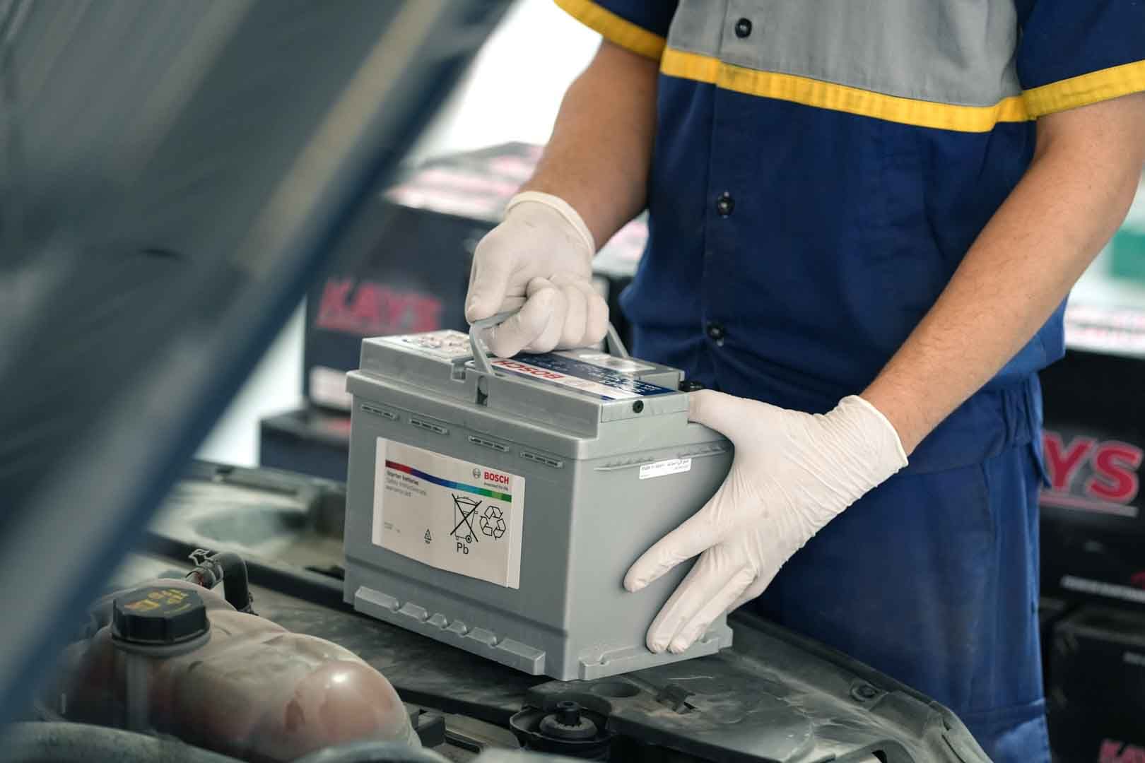 Car battery service near me deals