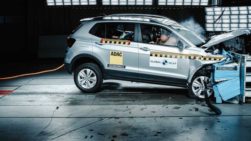 Volkswagen Taigun Bharat NCAP crash test