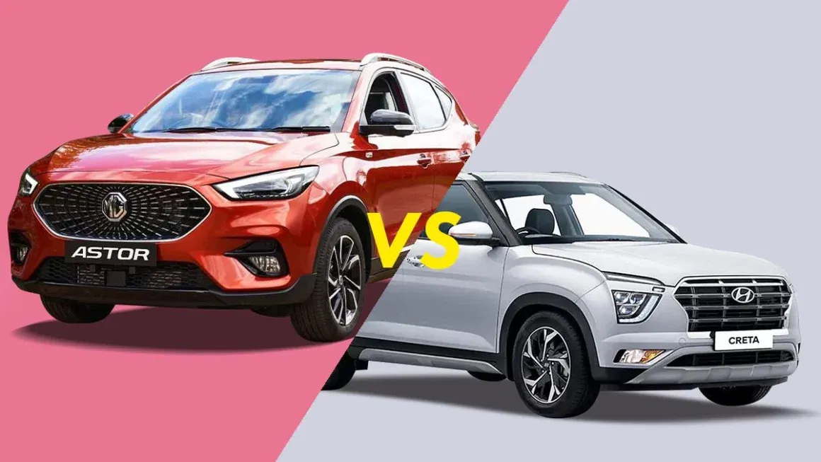 Hyundai Creta vs MG Astor