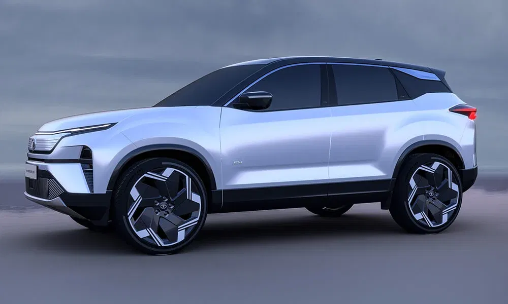 Tata Harrier EV Makes Its Debut At The Auto Expo 2023 Spinny