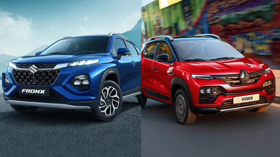 Maruti Fronx vs Renault Kiger
