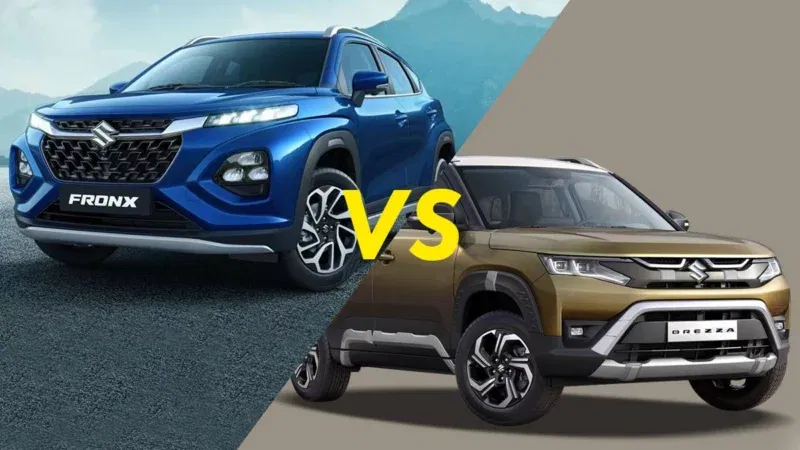Maruti Fronx vs Maruti Brezza