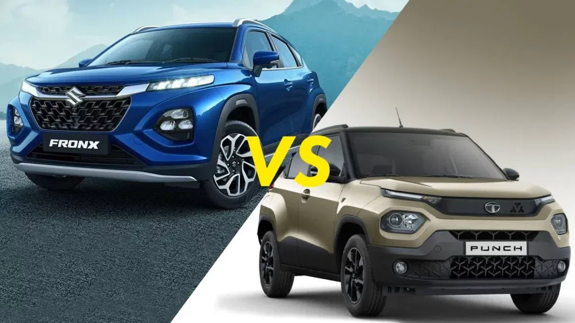 Maruti Fronx vs Tata Punch