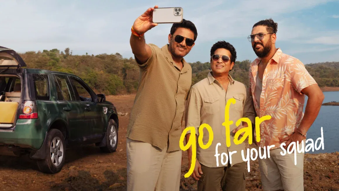 Go Far for your Squad with Sachin Tendulkar, Yuvraj Singh, and Anil Kumble