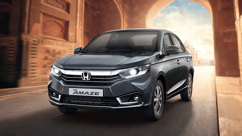 2023-Honda-Amaze-FR-Three-Quarters