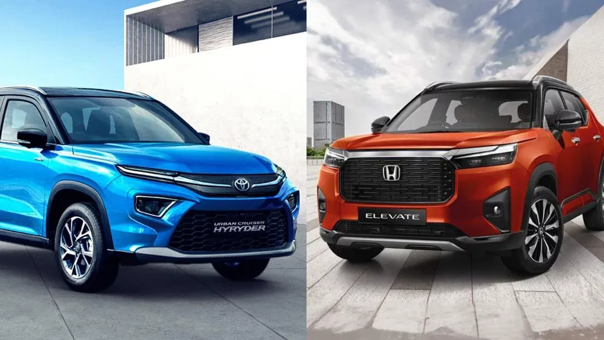 Comparison: Honda Elevate vs Toyota Urban Cruiser Hyryder