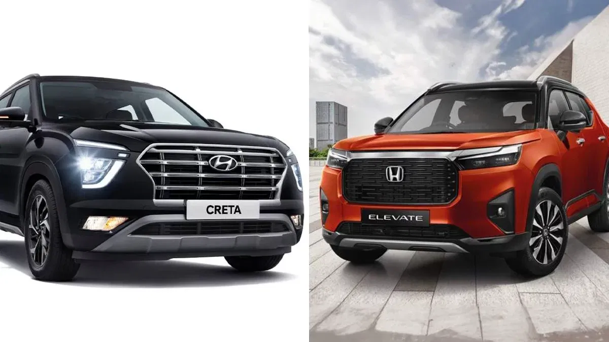 Comparison: Honda Elevate vs Hyundai Creta