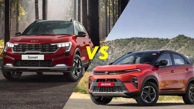 Tata Nexon vs Kia Sonet