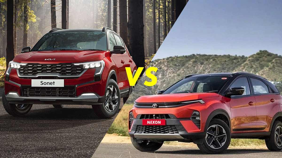 Comparison: Tata Nexon vs Kia Sonet