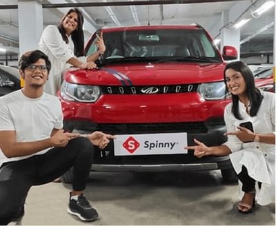 Nikita, Chandni and Vinit Udasi from Ahmedabad spinny love story